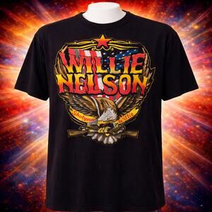 Willie Nelson Shotgun Zion Rootswear Shirt XXL Country Music
